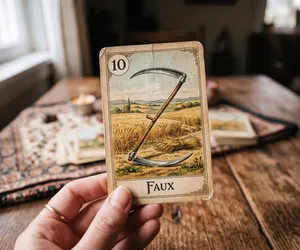 Die Sense im Lenormand-Tarot: Bedeutung