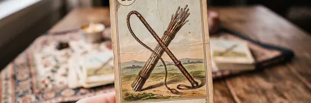 Die Rute im Lenormand-Tarot: Bedeutung