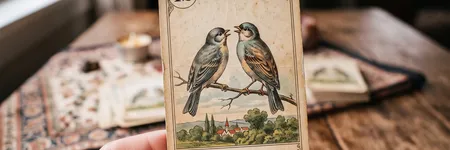 Die Pirole im Lenormand-Tarot: Bedeutung