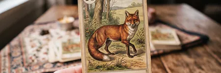 Der Fuchs im Lenormand-Tarot: Bedeutung