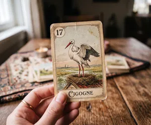 Der Storch im Lenormand-Tarot: Bedeutung
