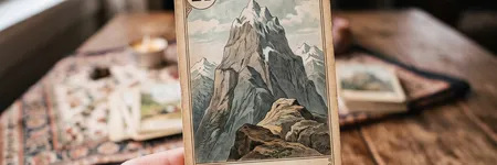Der Berg im Lenormand-Tarot: Bedeutung