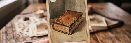 Das Buch im Lenormand-Tarot: Bedeutung