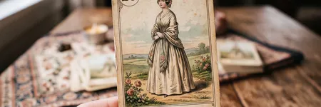 Die Dame im Lenormand-Tarot: Bedeutung