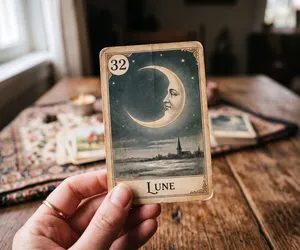 Der Mond im Lenormand-Tarot: Bedeutung