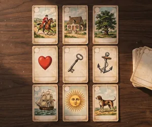 Lenormand Legesysteme: die 5 Legungen