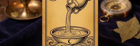 Das Wasser, Karte 5 des Orakels der Triade: Bedeutung