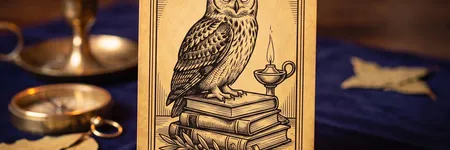 Die Weisheit, Karte 9 des Orakels der Triade