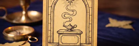 Das Gebet, Karte 19 des Orakels der Triade