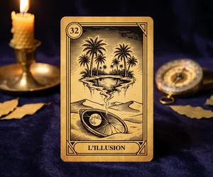 Die Illusion, Karte 32 des Orakels der Triade