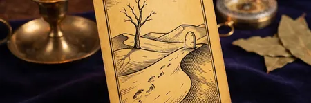 Die Wüste, Karte 42 des Orakels der Triade
