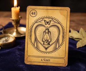 Die Seele, Karte 48 des Orakels der Triade