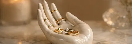 Ringe und Finger: Was bedeutet ein Ring an jedem Finger?