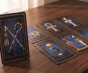 Die Stäbe im Ägyptischen Tarot: die Familie der Tatkraft