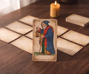 Der Eremit im Tarot de Marseille: Bedeutung