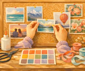 Vision Board 2027 nach Sternzeichen: Farben, Worte und Ziele